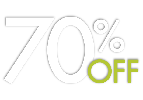 70% OFF Sale Promotion